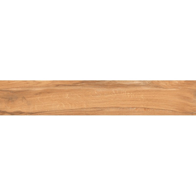 Mexen Jasperwood Noce grès émaillé rectifié G1, carreau effet bois sol-mur 120 x 20 cm, mat - TL605-120-020-03