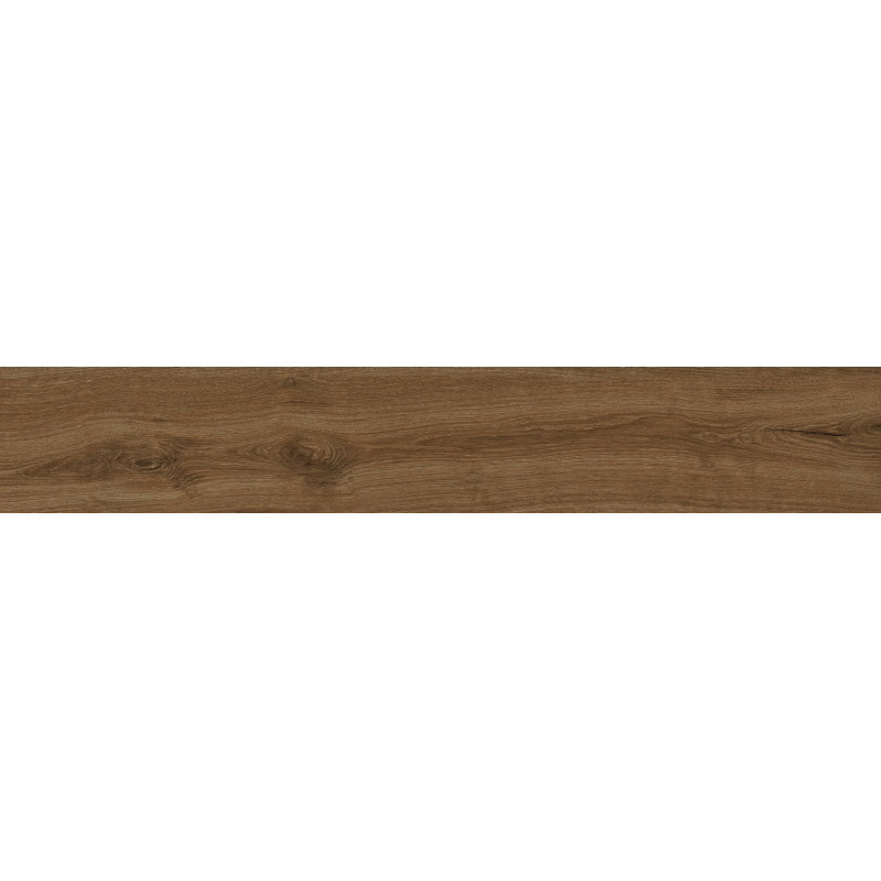 Mexen Lichi  Noce grès émaillé rectifié G1, carrelage effet bois mural et sol 120 x 20 cm, mat - TL606-120-020-02