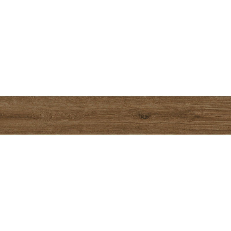 Mexen Lichi  Noce grès émaillé rectifié G1, carrelage effet bois mural et sol 120 x 20 cm, mat - TL606-120-020-02