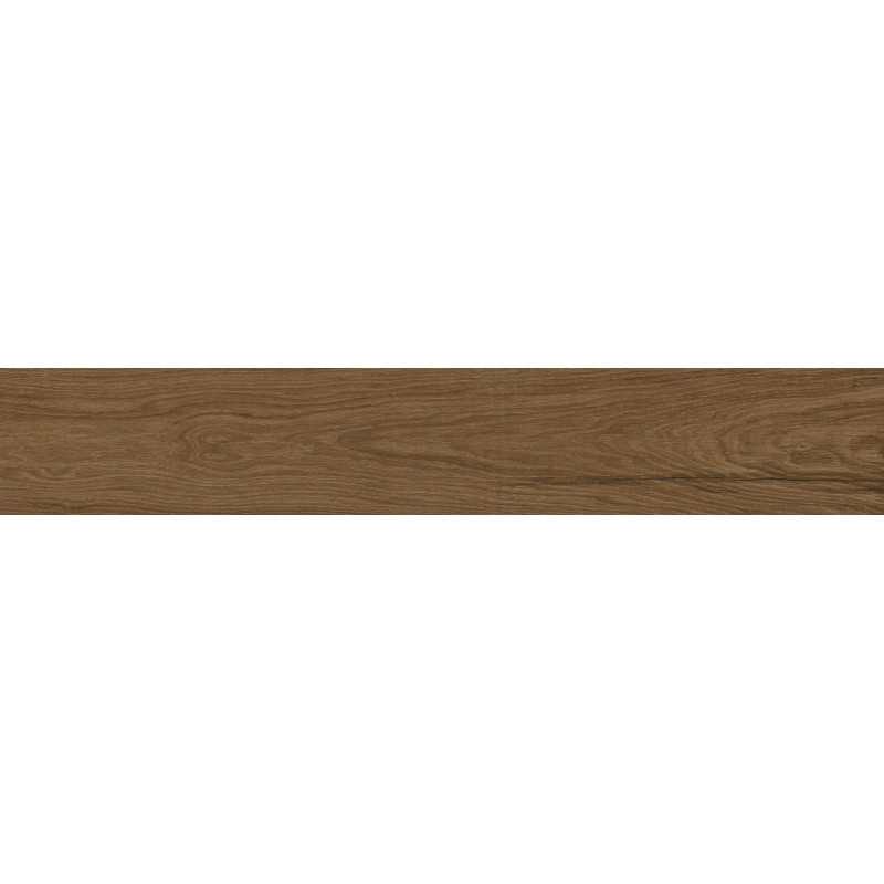 Mexen Lichi  Noce grès émaillé rectifié G1, carrelage effet bois mural et sol 120 x 20 cm, mat - TL606-120-020-02