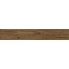 Mexen Lichi  Noce grès émaillé rectifié G1, carrelage effet bois mural et sol 120 x 20 cm, mat - TL606-120-020-02
