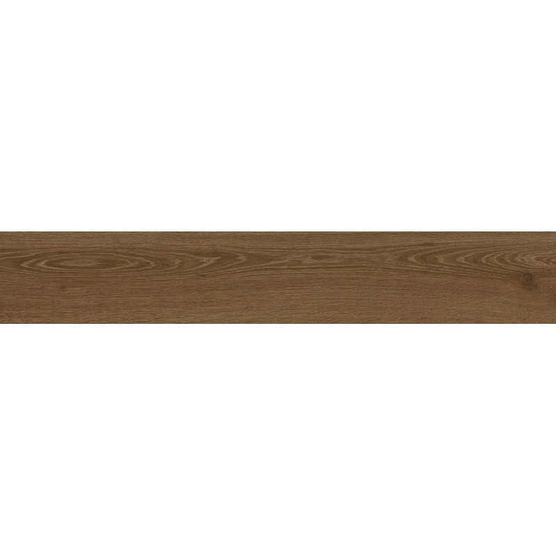 Mexen Lichi  Noce grès émaillé rectifié G1, carrelage effet bois mural et sol 120 x 20 cm, mat - TL606-120-020-02