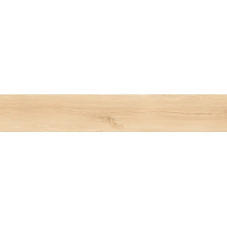 Mexen Liston Avorio grès émaillé rectifié G1, carreau effet bois sol-mur 120 x 20 cm, mat - TL607-120-020-00