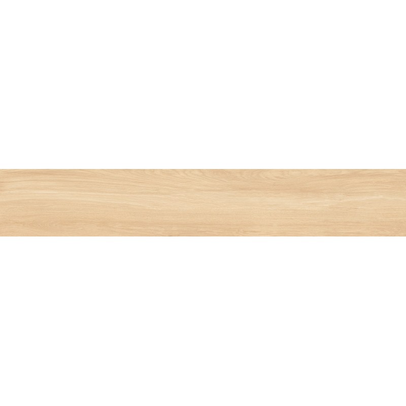 Mexen Liston Avorio grès émaillé rectifié G1, carreau effet bois sol-mur 120 x 20 cm, mat - TL607-120-020-00