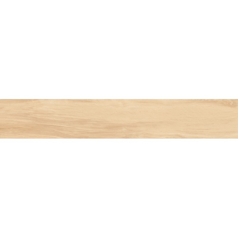 Mexen Liston Avorio grès émaillé rectifié G1, carreau effet bois sol-mur 120 x 20 cm, mat - TL607-120-020-00