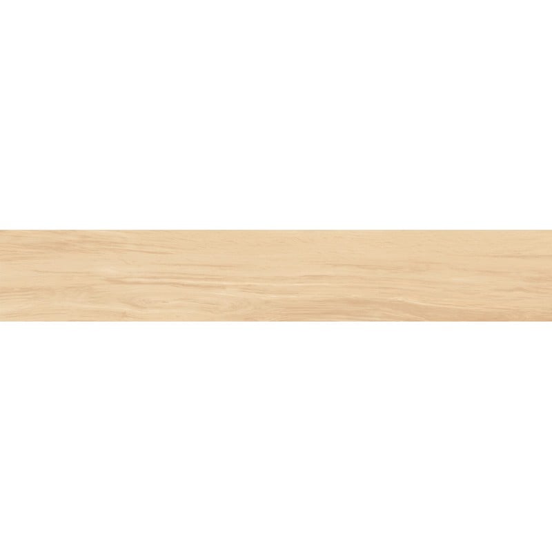 Mexen Liston Avorio grès émaillé rectifié G1, carreau effet bois sol-mur 120 x 20 cm, mat - TL607-120-020-00