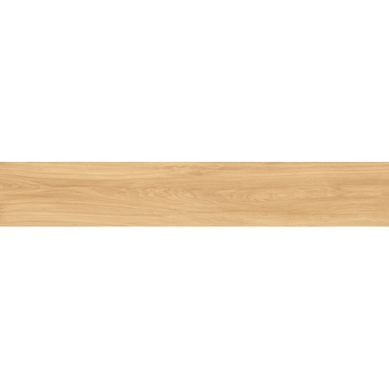 Mexen Liston Grès émaillé beige, carreau rectifié imitant le bois pour sol et mur 120 x 20 cm, mat - TL607-120-020-01