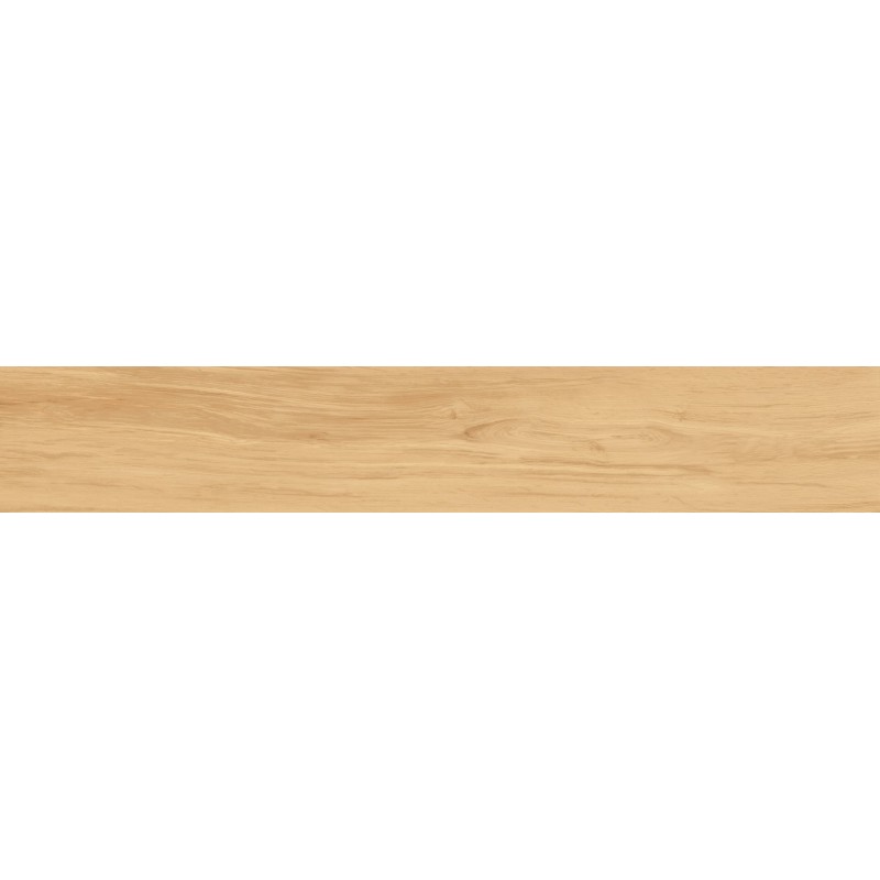 Mexen Liston Grès émaillé beige, carreau rectifié imitant le bois pour sol et mur 120 x 20 cm, mat - TL607-120-020-01