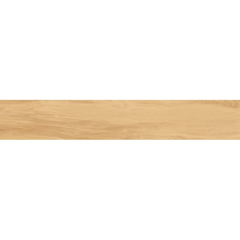 Mexen Liston Grès beige émaillé rectifié G1, carreau imitation bois pour sol et mur 120 x 20 cm, mat - TL607-120-020-01