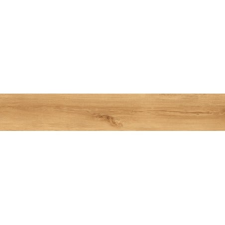Mexen Liston Gres émaillé rectifié miel G1, carreau imitation bois pour sol et mur 120 x 20 cm, mat - TL607-120-020-02