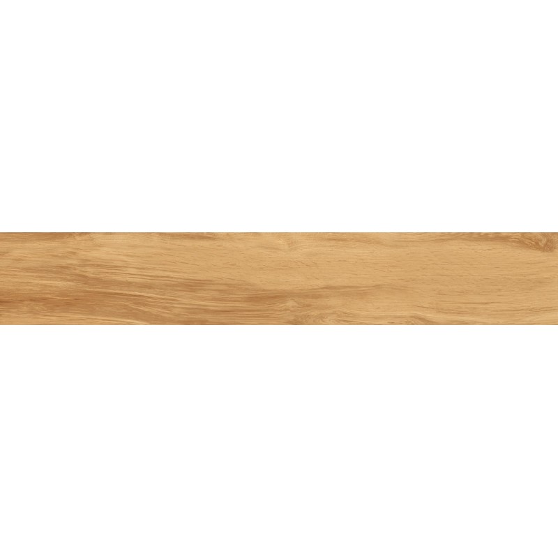 Mexen Liston Gres émaillé rectifié miel G1, carreau imitation bois pour sol et mur 120 x 20 cm, mat - TL607-120-020-02
