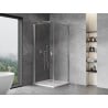 Mexen Mist-B cabine de douche pivotante 90 x 90 cm, transparent, chrome - 8A2T-090-090-01-00