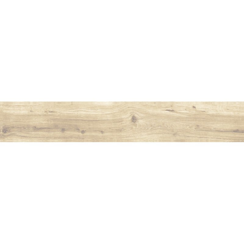 Mexen Lumiere Haya grès émaillé rectifié. G1, carreau aspect bois pour sol et mur 120 x 20 cm, mat - TL608-120-020-00