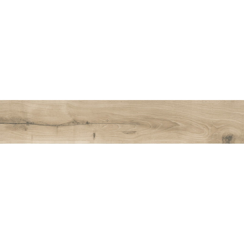 Mexen Lumiere Nature grès émaillé rectifié G1, carreau effet bois sol-mur 120 x 20 cm, mat - TL608-120-020-01