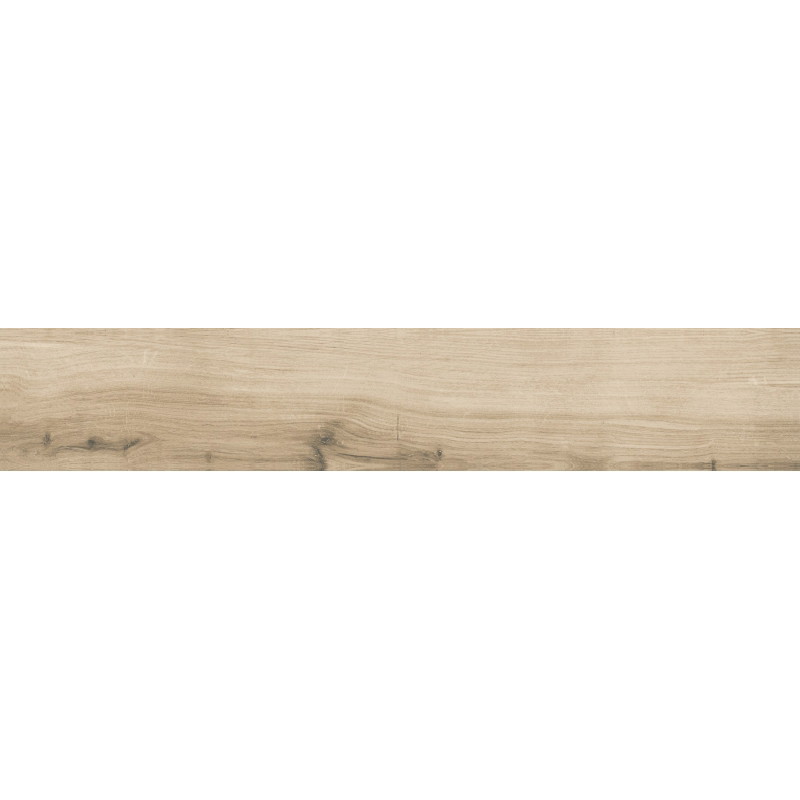 Mexen Lumiere Nature grès émaillé rectifié G1, carreau effet bois sol-mur 120 x 20 cm, mat - TL608-120-020-01
