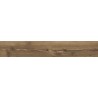 Mexen Lumiere Nogal grès vitrifié rectifié G1, carreau d'aspect bois pour sol et mur 120 x 20 cm, mat - TL608-120-020-02