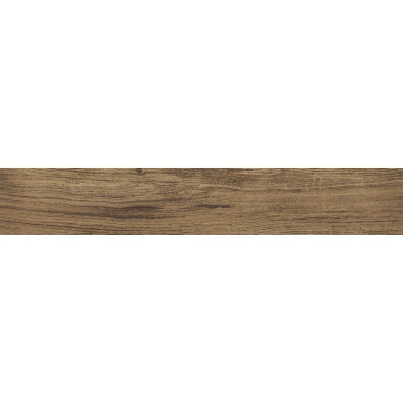 Mexen Lumiere Nogal grès vitrifié rectifié G1, carreau d'aspect bois pour sol et mur 120 x 20 cm, mat - TL608-120-020-02