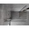 Mexen Mist-B cabine de douche pivotante 80 x 110 cm, transparent, chrome - 8A2T-080-110-01-00
