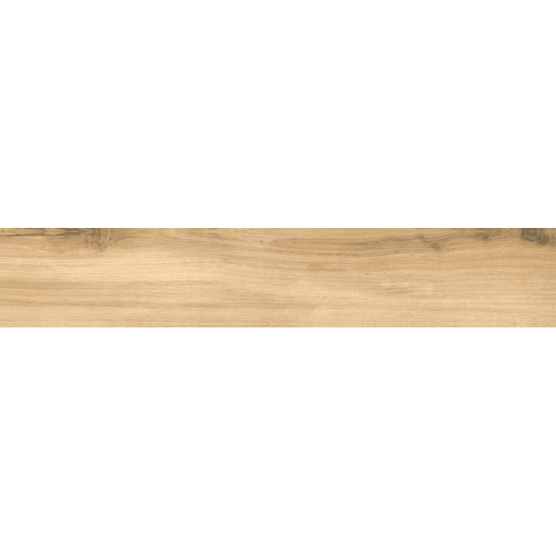 Mexen Lumiere Carrelage rectifié en grès émaillé Roble, imitation bois, pour sol et mur 120 x 20 cm, mat - TL608-120-020-03