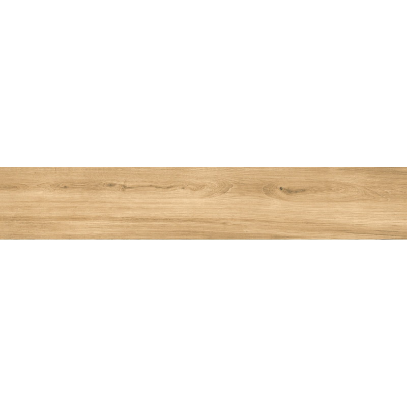 Mexen Lumiere Carrelage rectifié en grès émaillé Roble, imitation bois, pour sol et mur 120 x 20 cm, mat - TL608-120-020-03