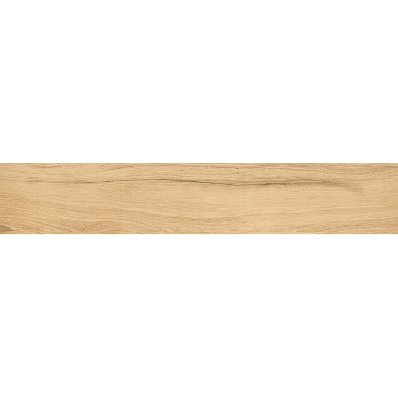 Mexen Lumiere Carrelage rectifié en grès émaillé Roble, imitation bois, pour sol et mur 120 x 20 cm, mat - TL608-120-020-03