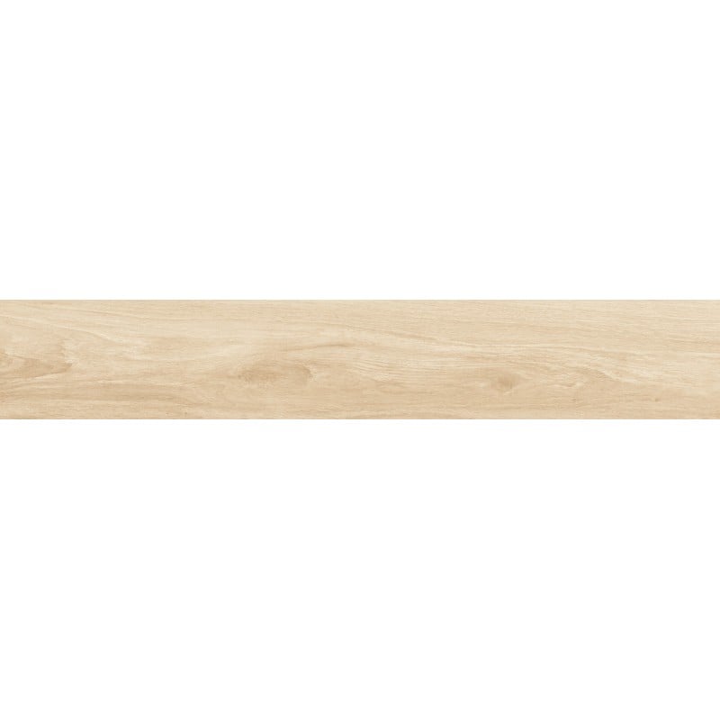Mexen Meranti Avorio grès émaillé rectifié G1, carreau aspect bois pour sol et mur 120 x 20 cm, mat - TL609-120-020-00
