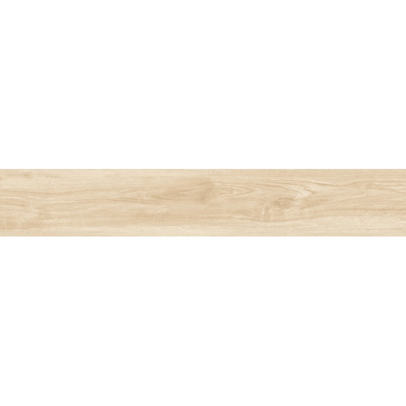 Mexen Meranti Avorio grès émaillé rectifié G1, carreau aspect bois pour sol et mur 120 x 20 cm, mat - TL609-120-020-00