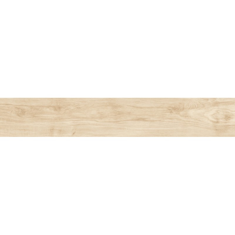 Mexen Meranti Avorio grès émaillé rectifié G1, carreau aspect bois pour sol et mur 120 x 20 cm, mat - TL609-120-020-00