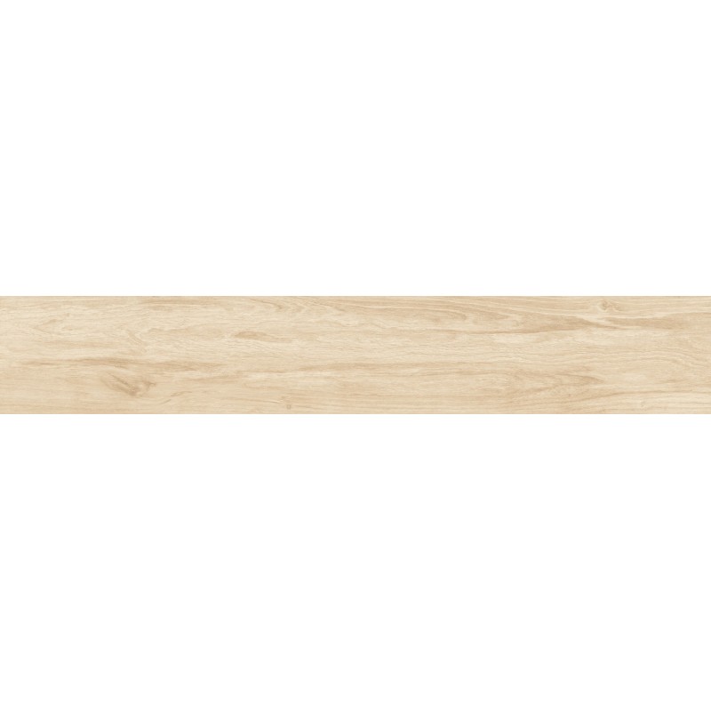 Mexen Meranti Avorio grès émaillé rectifié G1, carreau aspect bois pour sol et mur 120 x 20 cm, mat - TL609-120-020-00