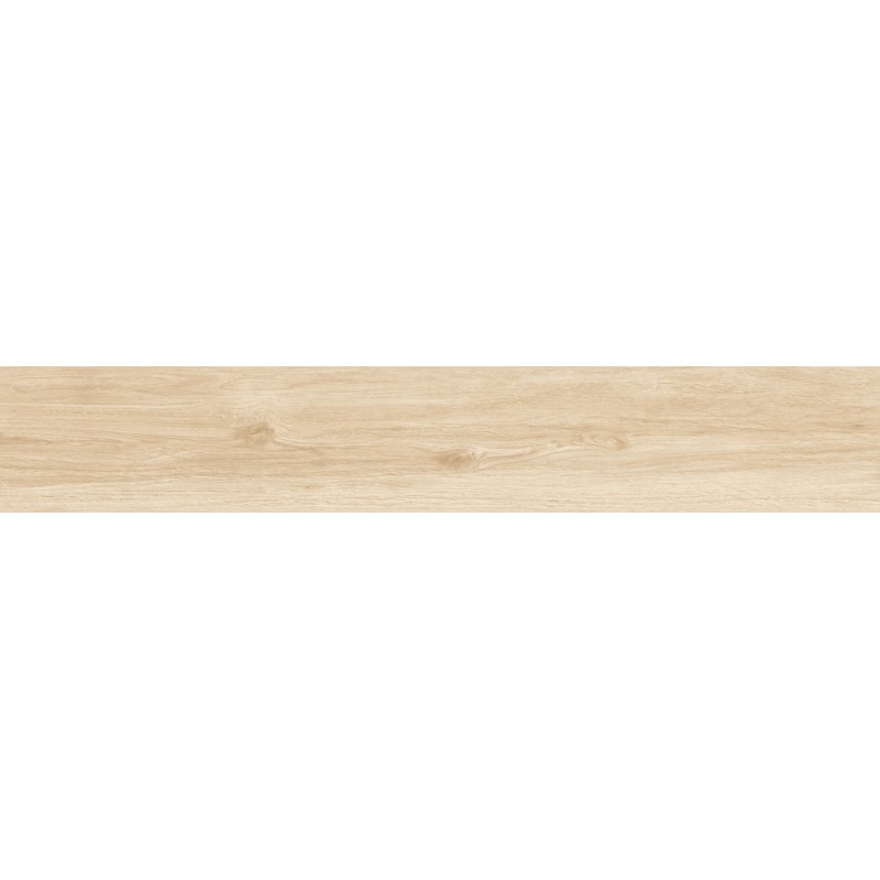 Mexen Meranti Avorio grès émaillé rectifié G1, carreau aspect bois pour sol et mur 120 x 20 cm, mat - TL609-120-020-00