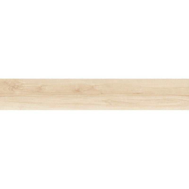 Mexen Meranti Avorio grès émaillé rectifié G1, carreau aspect bois pour sol et mur 120 x 20 cm, mat - TL609-120-020-00