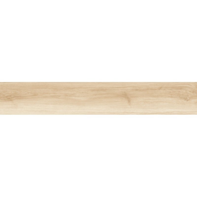 Mexen Meranti Avorio grès émaillé rectifié G1, carreau aspect bois pour sol et mur 120 x 20 cm, mat - TL609-120-020-00