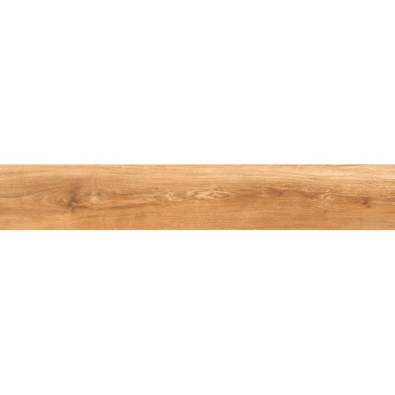 Mexen Meranti Grès marron émaillé rectifié G1, carrelage de sol et mural aspect bois 120 x 20 cm, mat - TL609-120-020-02