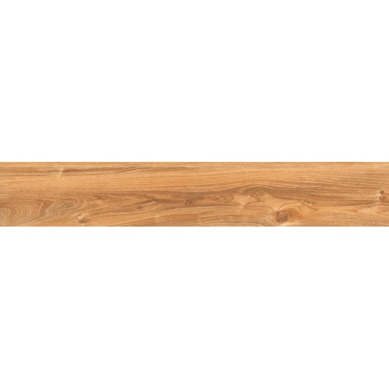 Mexen Meranti Grès marron émaillé rectifié G1, carrelage de sol et mural aspect bois 120 x 20 cm, mat - TL609-120-020-02