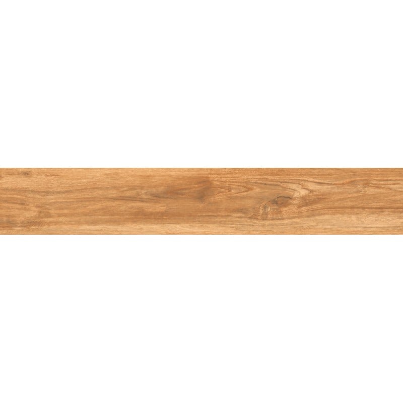 Mexen Meranti Grès marron émaillé rectifié G1, carrelage de sol et mural aspect bois 120 x 20 cm, mat - TL609-120-020-02
