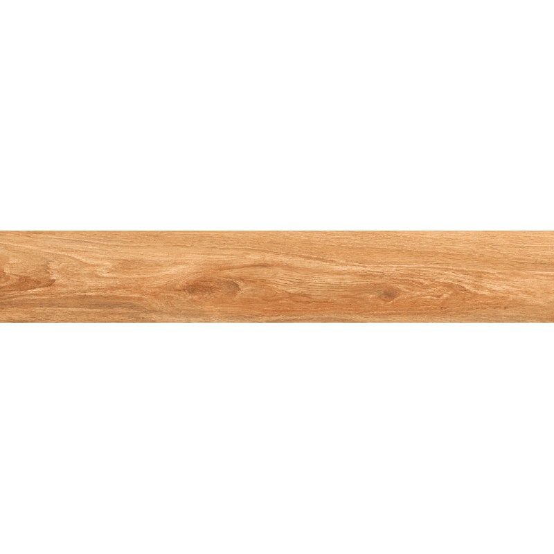 Mexen Meranti Grès marron émaillé rectifié G1, carrelage de sol et mural aspect bois 120 x 20 cm, mat - TL609-120-020-02