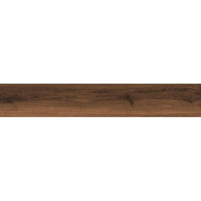 Mexen Meranti Choco gres émaillé rectifié G1, carreau effet bois pour sol et mur 120 x 20 cm, mat - TL609-120-020-03