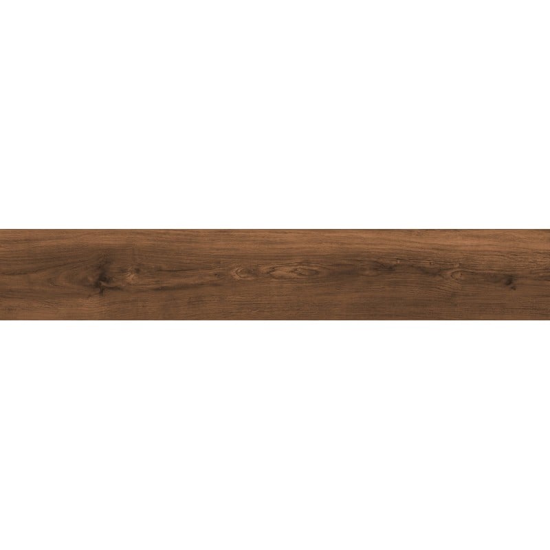 Mexen Meranti Choco gres émaillé rectifié G1, carreau effet bois pour sol et mur 120 x 20 cm, mat - TL609-120-020-03