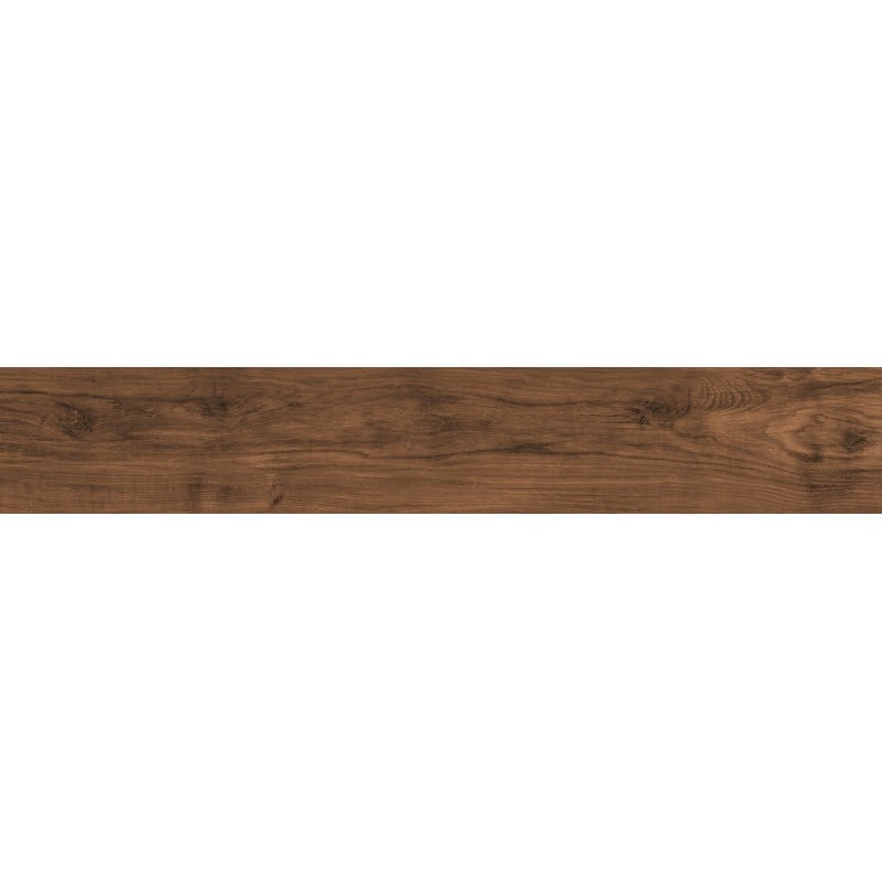 Mexen Meranti Choco gres émaillé rectifié G1, carreau effet bois pour sol et mur 120 x 20 cm, mat - TL609-120-020-03