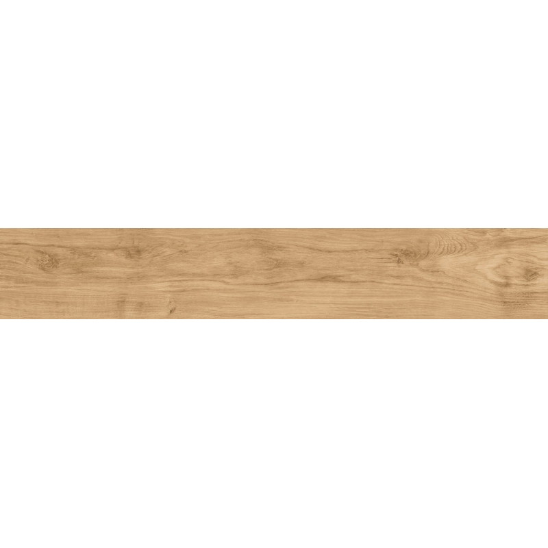 Mexen Meranti Miele grès émaillé rectifié G1, carreau en céramique aspect bois pour sol et mur 120 x 20 cm, mat