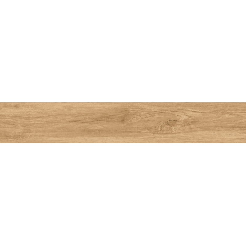 Mexen Meranti Carreau émaillé rectifié Miele G1, carreau de sol et mural aspect bois 120 x 20 cm, mat - TL609-120-020-05