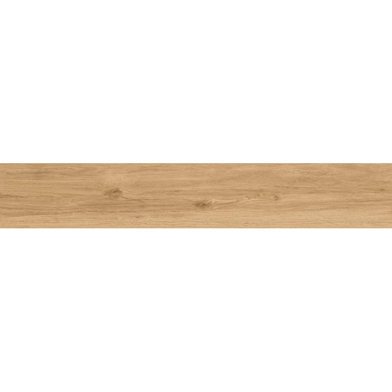 Mexen Meranti Miele grès émaillé rectifié G1, carreau en céramique aspect bois pour sol et mur 120 x 20 cm, mat