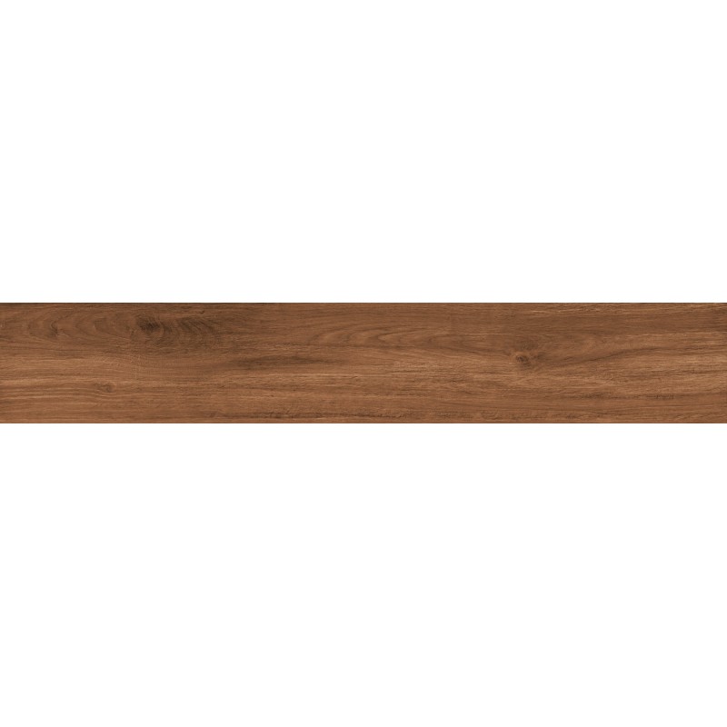 Mexen Meranti Nocciola grès émaillé rectifié G1, carreau imitant le bois pour sol et mur 120 x 20 cm, mat - TL609-120-020-06