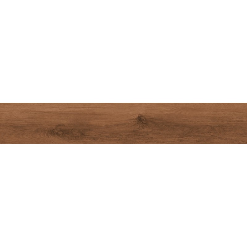 Mexen Meranti Nocciola grès émaillé rectifié G1, carreau imitant le bois pour sol et mur 120 x 20 cm, mat - TL609-120-020-06