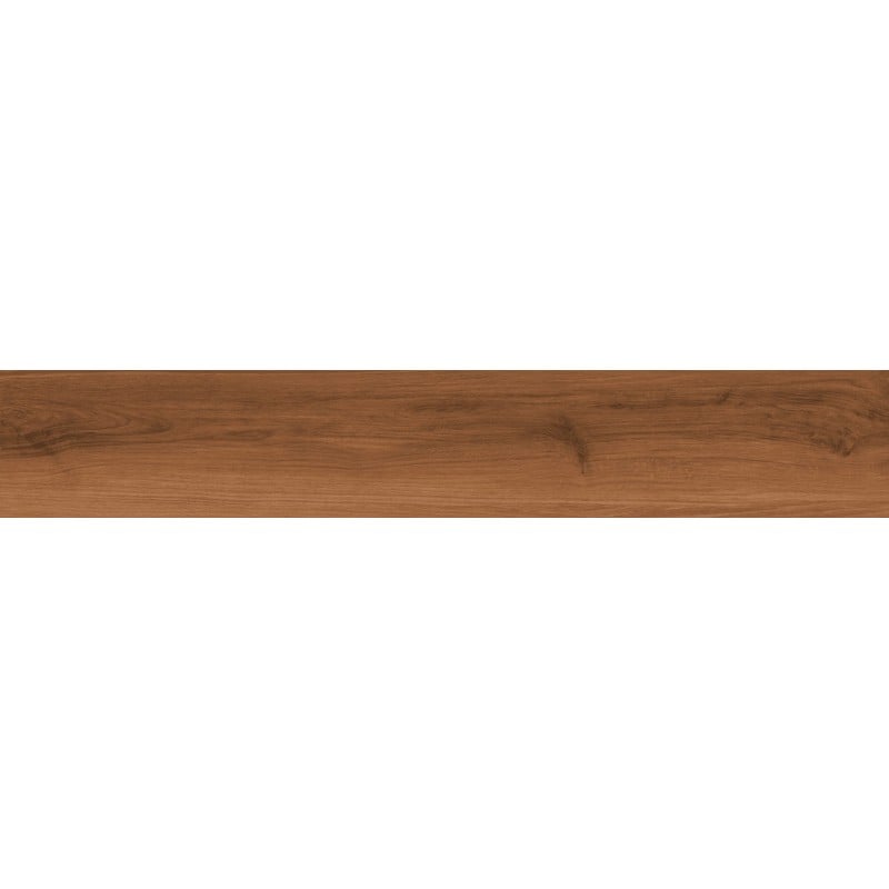 Mexen Meranti Nocciola grès émaillé rectifié G1, carreau imitant le bois pour sol et mur 120 x 20 cm, mat - TL609-120-020-06
