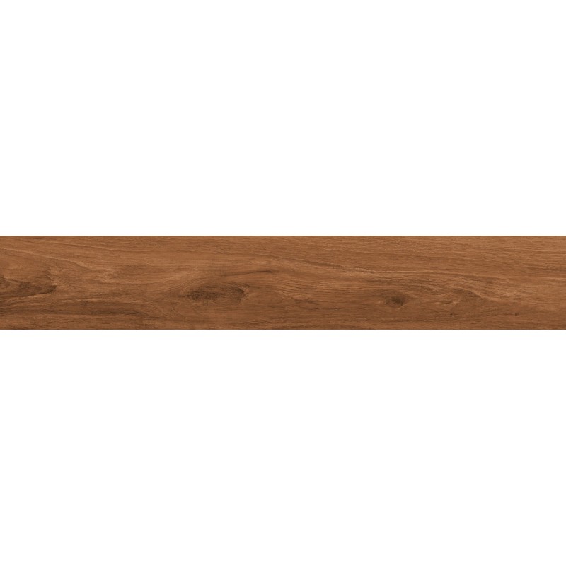 Mexen Meranti Nocciola grès émaillé rectifié G1, carreau imitant le bois pour sol et mur 120 x 20 cm, mat - TL609-120-020-06