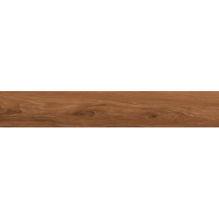 Mexen Meranti Nocciola grès émaillé rectifié G1, carreau imitant le bois pour sol et mur 120 x 20 cm, mat - TL609-120-020-06
