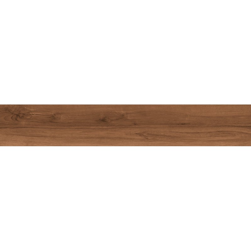 Mexen Meranti Nocciola grès émaillé rectifié G1, carreau imitant le bois pour sol et mur 120 x 20 cm, mat - TL609-120-020-06