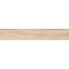 Mexen Hirera Grès beige émaillé rectifié G1, carreau effet bois pour sol et mur 120 x 20 cm, mat - TL611-120-020-01