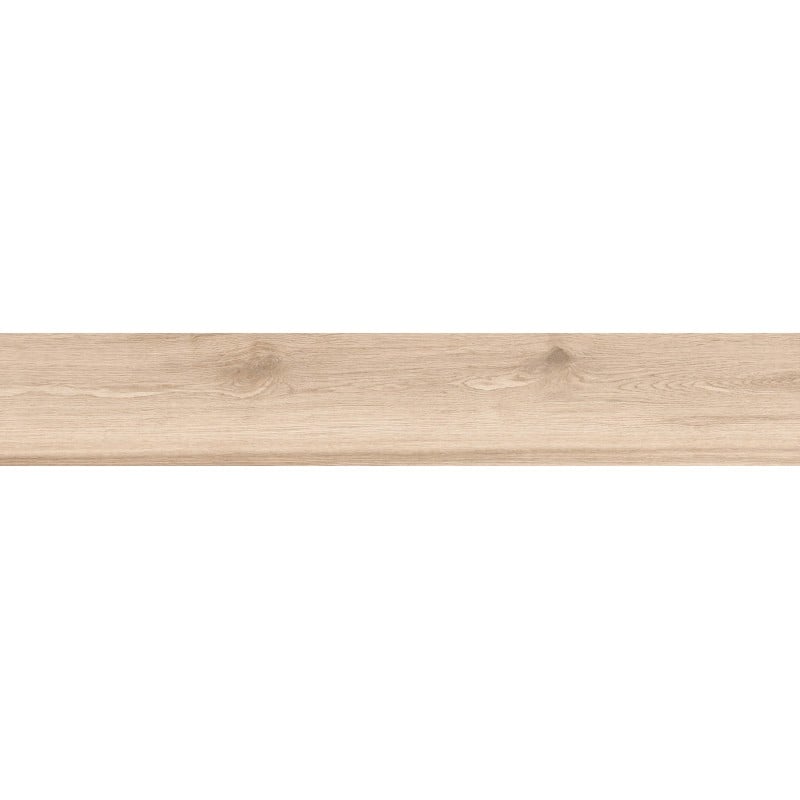 Mexen Hirera Grès beige émaillé rectifié G1, carreau effet bois pour sol et mur 120 x 20 cm, mat - TL611-120-020-01